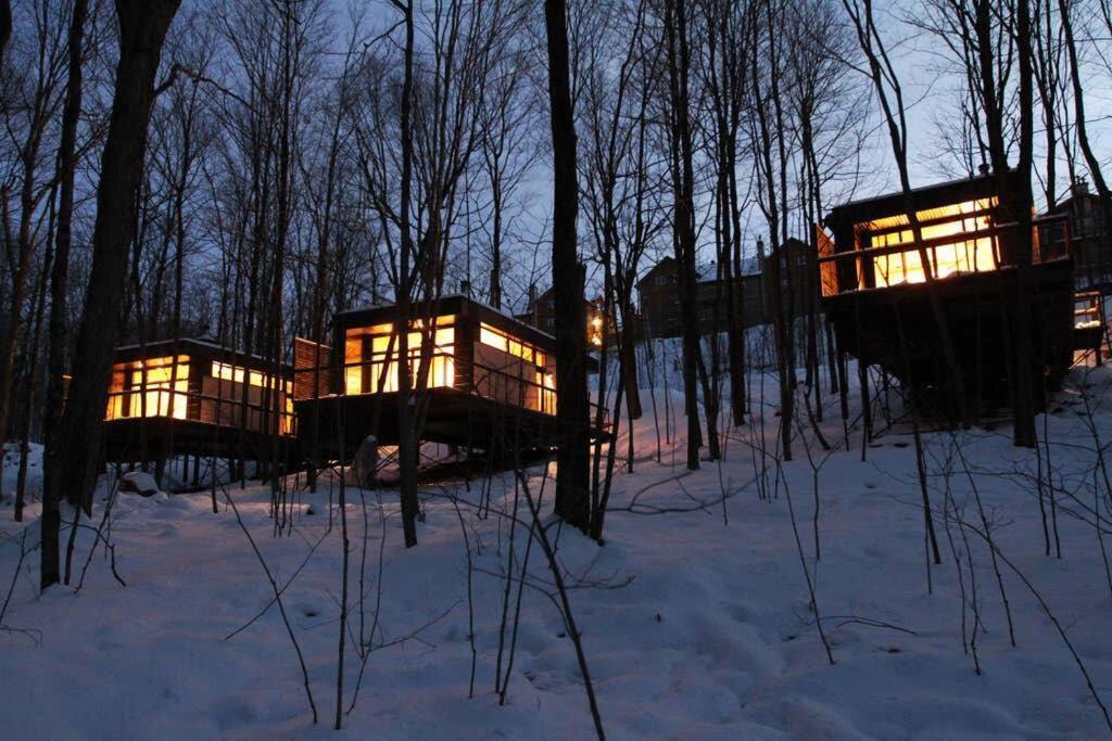 Cabin Sutton 252 - En Harmonie Avec La Nature! Villa Eksteriør billede